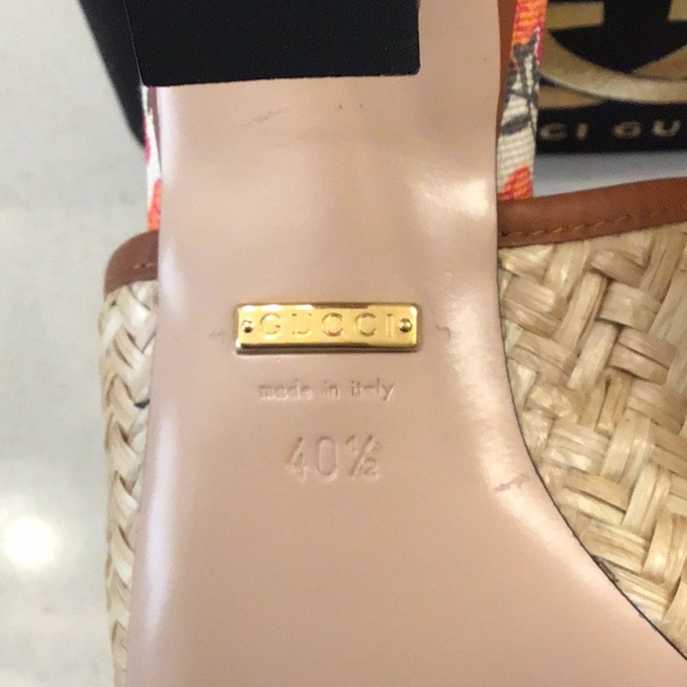 Gucci Mabel Interlocking GG Slide Sandal size 40.5 - Picture 8 of 11